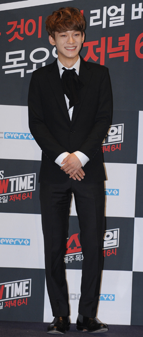 ‘엑소 쇼타임’ 제작발표회 엑소 첸