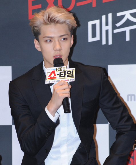 ‘엑소 쇼타임’ 제작발표회 엑소 세훈