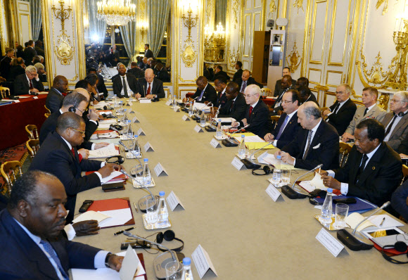 프랑스·중앙아프리카연합 정상회의 