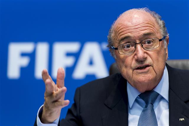 제프 블래터 국제축구연맹(FIFA) 회장 AFP 연합뉴스