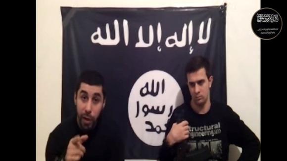러시아 이슬람 무장단체인 빌라야트 다게스탄 웹사이트에 올린 동영상. 러시아어를 사용하는 이들 남성 2명은 지난달 발생한 볼고그라드 자살 폭탄 테러에서 사망했다. 빌라야트 다게스탄 웹사이트 캡처
