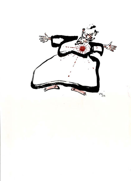 프랑스 앙굴렘국제만화페스티벌/ 백성민 ‘시선’