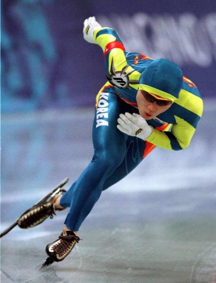 제18회 나가노 동계올림픽 남자500m 김윤만
