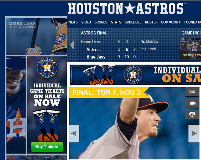 MLB 홈페이지