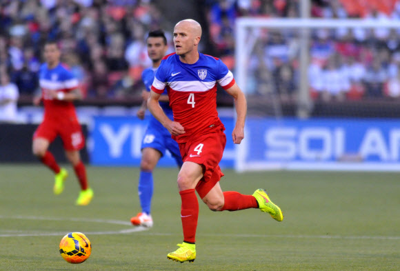 미국 축구대표팀의 미드필더 마이클 브래들리(Michael Bradley) ⓒ AFPBBNews=News1