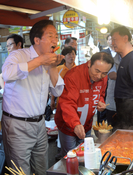 정몽준 새누리당 서울시장 후보.