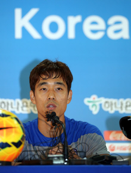 <월드컵2014> 질문 답하는 박주영