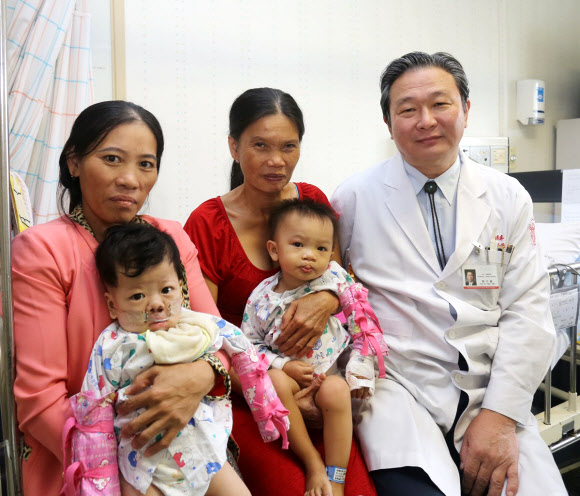 구순구개열 수술받은 베트남 아이들