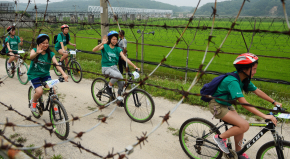 통일기원 DMZ 자전거 평화대행진 