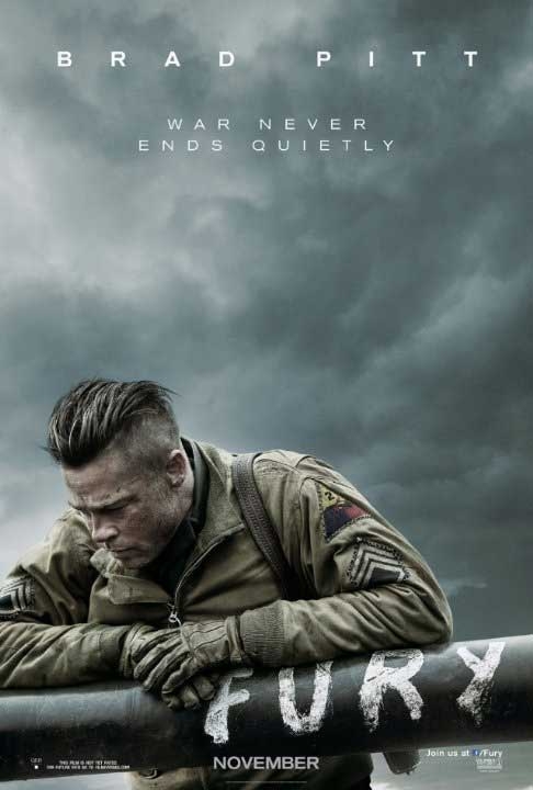 영화 ‘Fury’ 포스터 <br> <br>