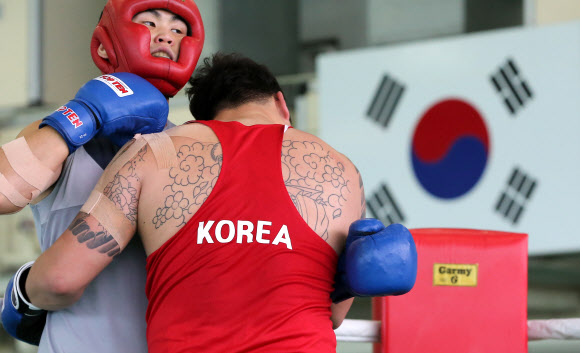 ‘훈련에 열중’