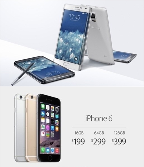 애플, 아이폰6 플러스-애플워치 공개 ‘갤럭시노트4-엣지’와 비교하니..한국 출시예정일은?