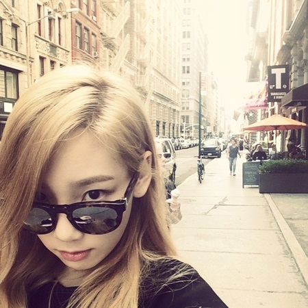 소녀시대 태티서의 태연. <br>태연 인스타그램