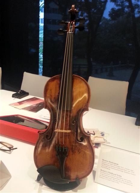 한국에 온 모차르트 바이올린