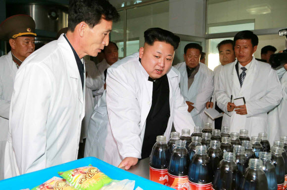 北 김정은, 軍 식품공장 시찰