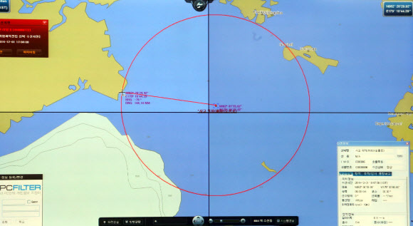 러시아 서베링해에 침몰한 ’501오룡호’ 사고지점