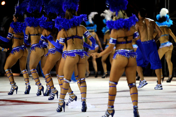 파라과이 엔까르나시온 축제 ⓒ AFPBBNews=News1