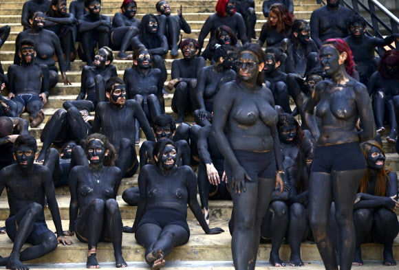 동물권리보호단체인 아니마 나투랄리스(Anima Naturalis) 회원