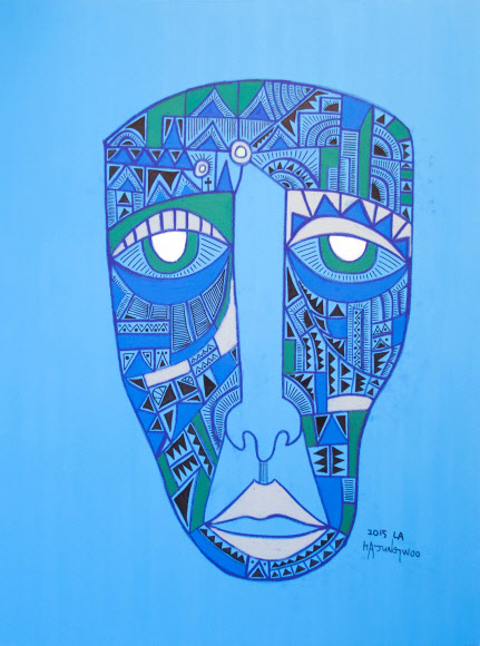 하정우, LA ‘그림전시회’서 선보인 작품