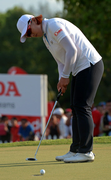 양희영(양아미), 혼다 LPGA 타일랜드 우승 퍼트