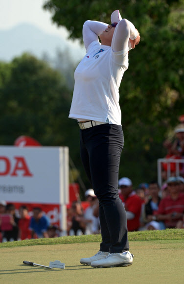 양희영, 혼다 LPGA 타일랜드 우승 순간