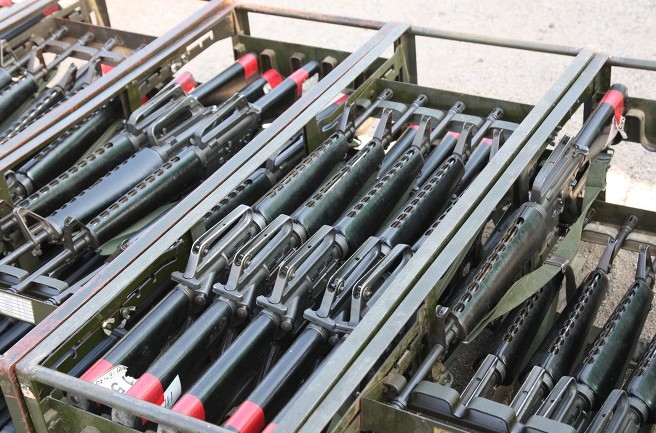 군은 내년까지 남아있는 M1 카빈 소총을 전량 M16 소총으로 교체할 계획입니다. ⓒ국방부 블로그 동고동락(mnd9090.tistory.com)