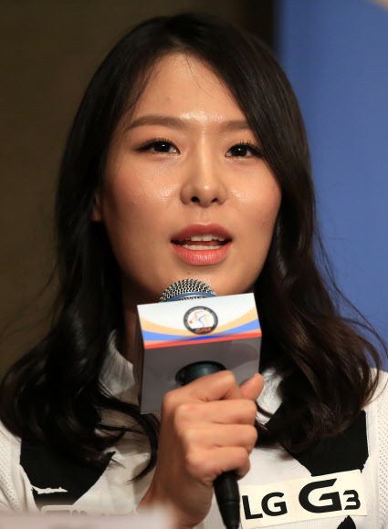 KLPGA, 2015 시즌 각오 밝히는 김자영