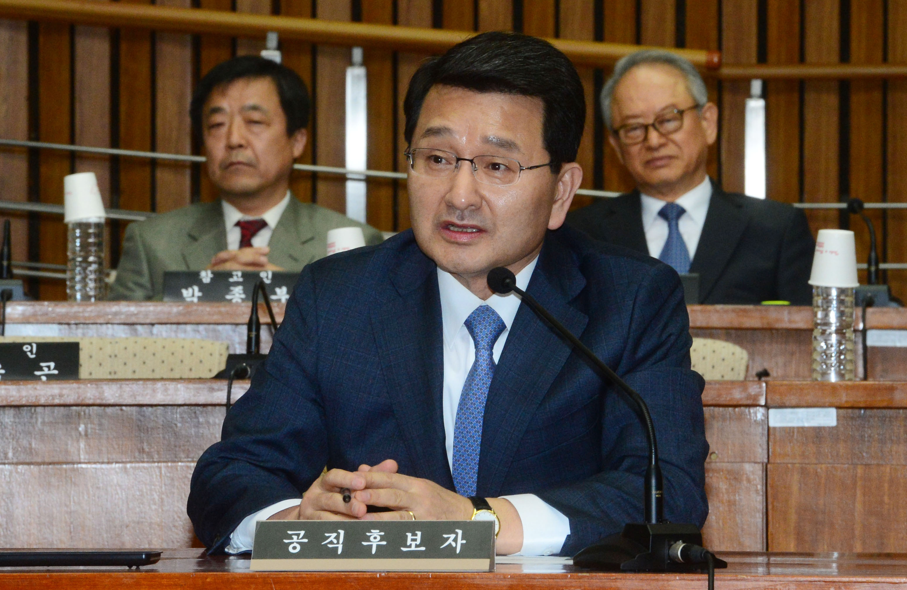 박상옥 대법관 후보자가 7일 오후 국회에서 열린 인사청문회에서 의원들의 질의에 답변하고 있다. 2015.4.7 * 도준석 기자 pado@seoul.co.kr