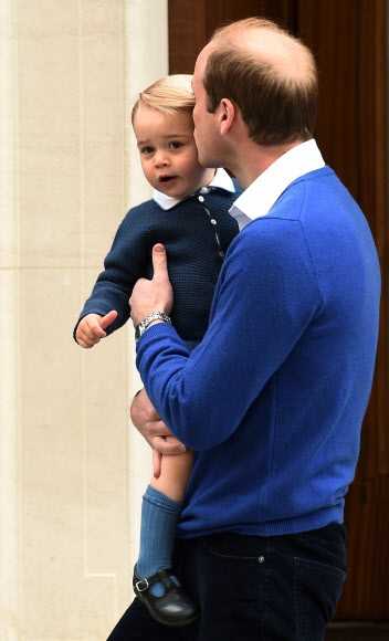 윌리엄 왕세손과 조지 왕자