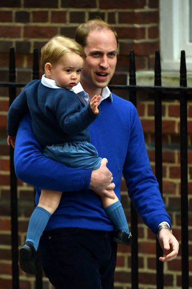 윌리엄 왕세손과 조지 왕자