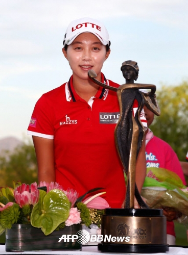 김효주, 3월 23일 파운더스컵 우승