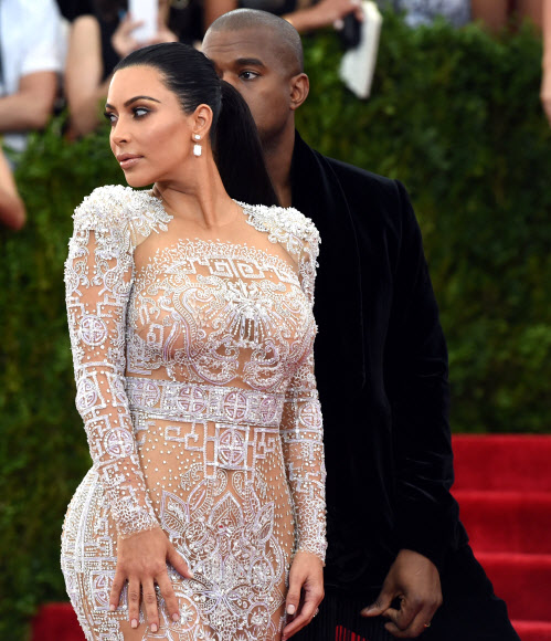 미국 엔터테이너 김 카다시안 웨스트와 케인 웨스트(Kim Kardashian West, Kanye West)부부