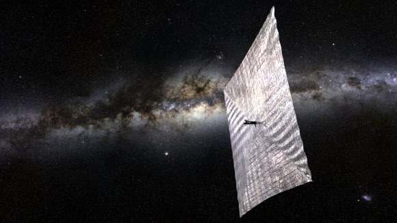 칼 세이건 ’태양광 돛단배’, 40년만에 우주 시험비행