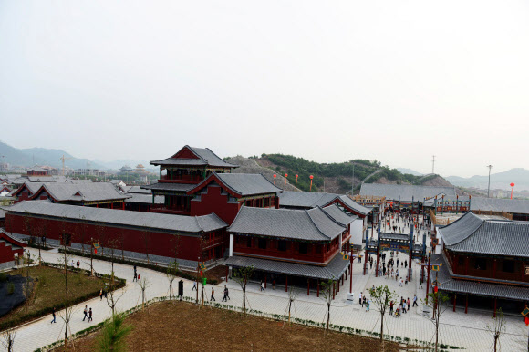 저장성의 짝퉁 원명원 ⓒAFPBBNews=News1