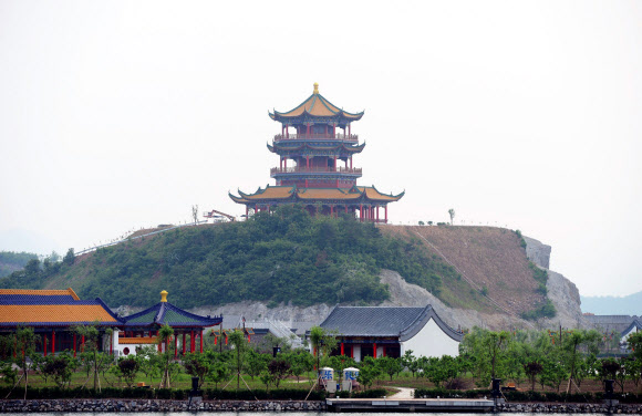 저장성의 짝퉁 원명원 ⓒAFPBBNews=News1