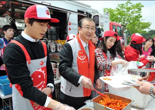 비씨카드 ‘사랑의 이동밥차’ 