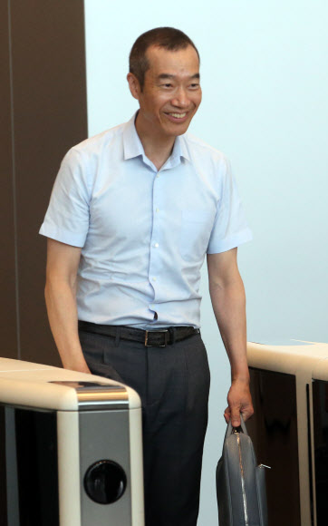 사장단회의 마친 최치훈 삼성물산 사장