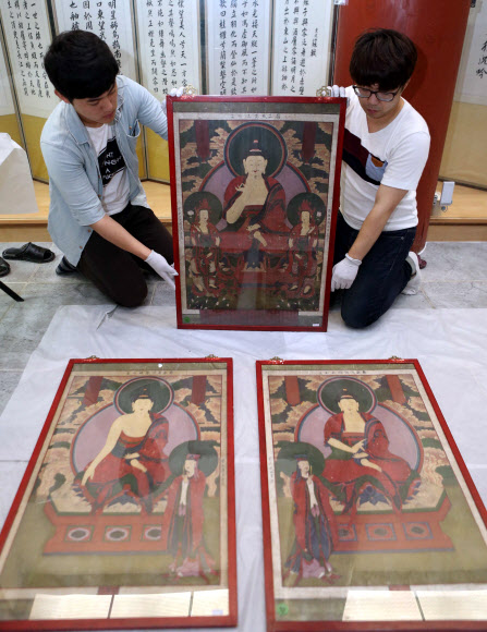 제자리로 돌아온 ’범어사 칠성도’