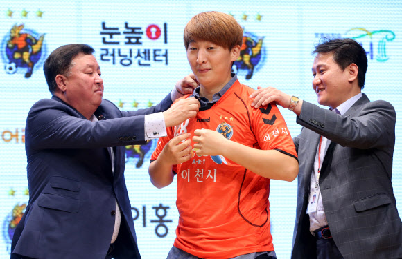 이천 대교, 박은선 영입