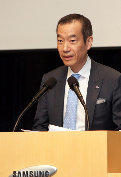 삼성물산 주총 참석한 최치훈 사장