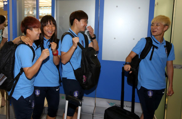 ’태극낭자 파이팅!’