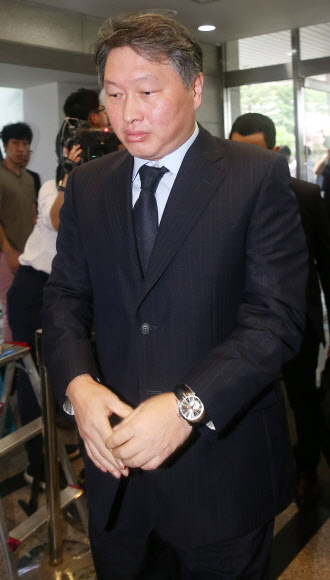 최태원 회장, 이맹희 CJ그룹 명예회장 빈소 조문