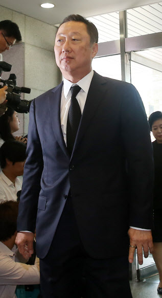 이맹희 CJ그룹 명예회장 빈소 찾은 박용만