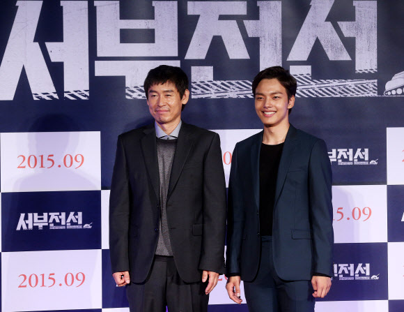 영화 ’서부전선’의 두 주연 배우