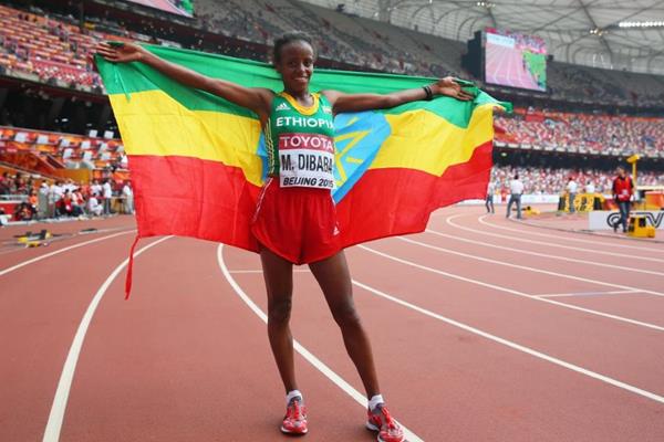 우승자 마레 디바바 사진 출처 IAAF 홈페이지