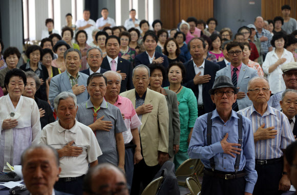 고령 이산가족 성묘방북 추진위원회 발단식