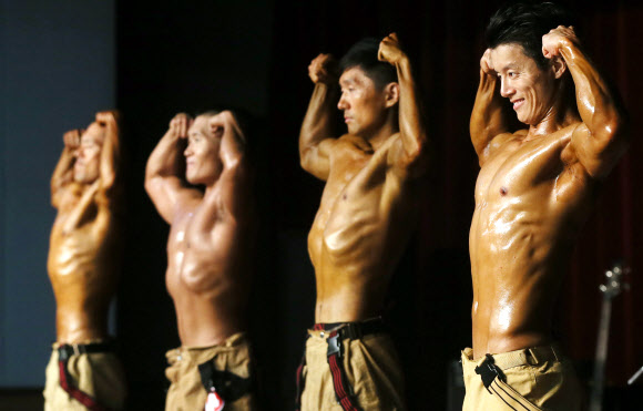 ”보디빌더 아닙니다…소방관입니다”
