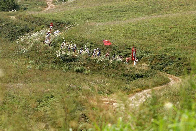 수많은 작품의 배경이 된 유명산. 영화 ‘왕의 남자’ 스틸컷.