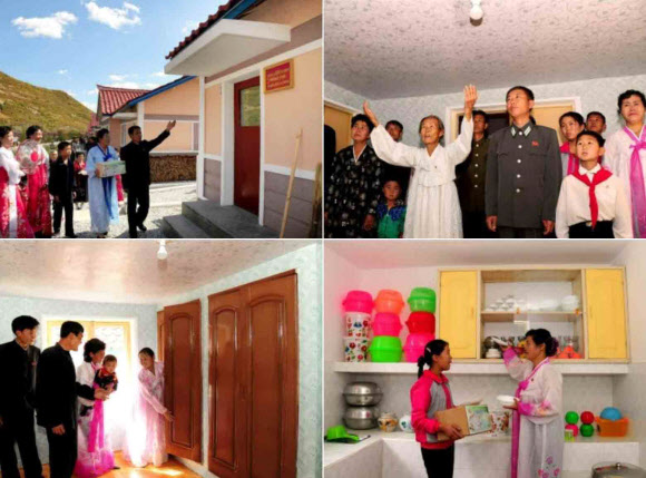 북한, 홍수피해 나선시에 주택 1천800가구 신축