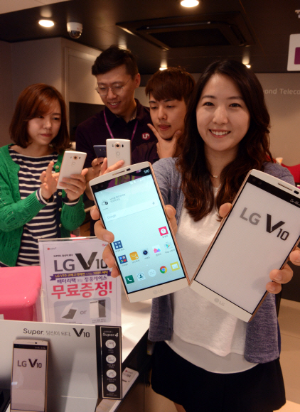 ‘LG V10’ 판매 시작 